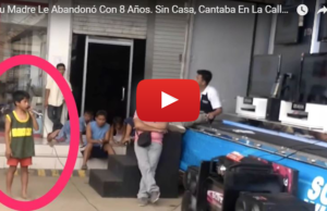 Su Madre Le Abandonó Con 8 Años. lo que hizo te sorprendera