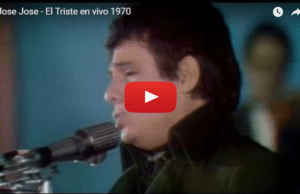 Jose Jose – El Triste en vivo 1970
