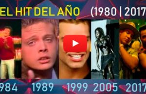 La Canción Más Exitosa De Cada Año (1980 – 2017)