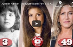 Jennifer Aniston | Transformación de 1 a 49 años