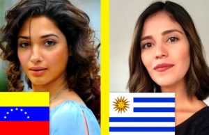 LA MUJER MÁS FAMOSA DE CADA PAÍS LATINO