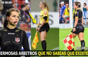 ÁRBITROS MAS HERMOSAS DEL FÚTBOL
