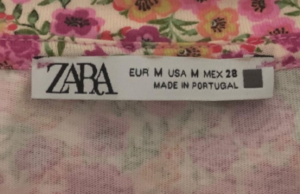 Sale a la luz el curioso significado de los mensajes ocultos en las etiquetas de Zara